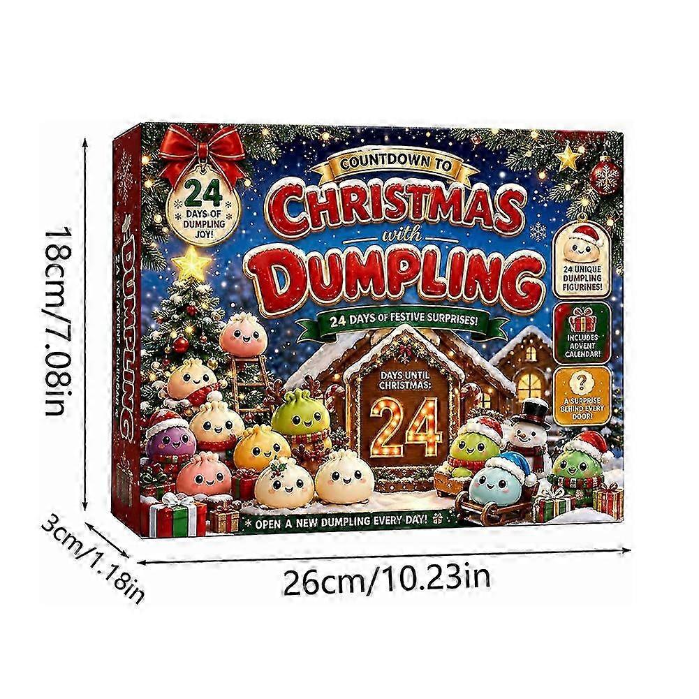 Christmas Dumpling Advent Calendar 2026 – 24-Day Stress Relief Surprise Set