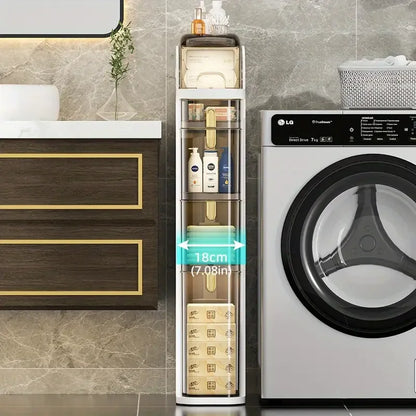 Rolling Bathroom Cabinet