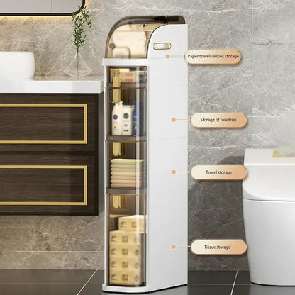 Rolling Bathroom Cabinet