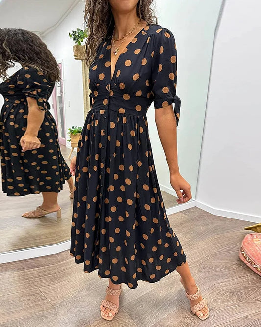 Rachel - Dot Summer Dress