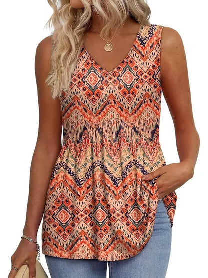 Zinnia - Boho Tank Top