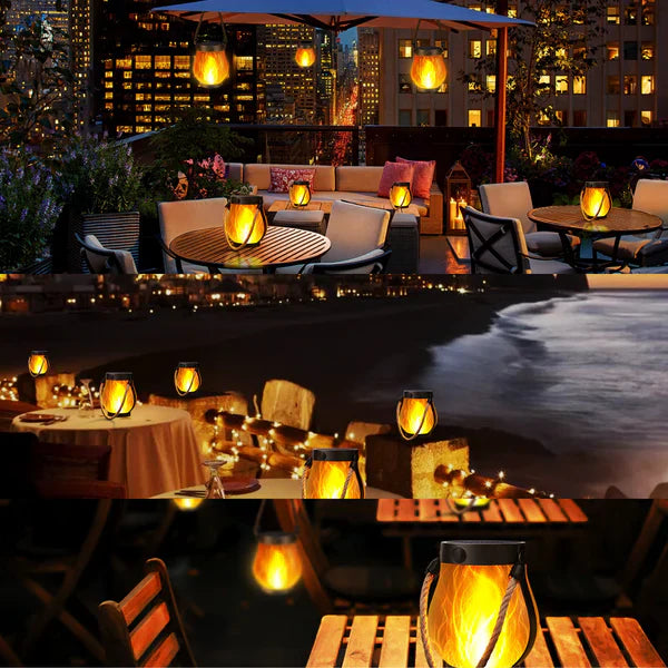 Solar Glow Garden Lanterns