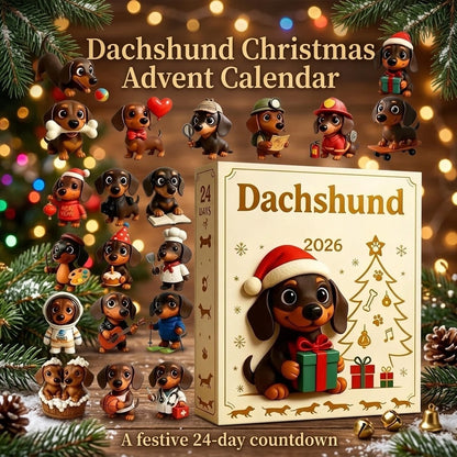 Dachshund Christmas Advent Calendar