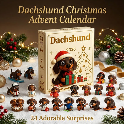 Dachshund Christmas Advent Calendar