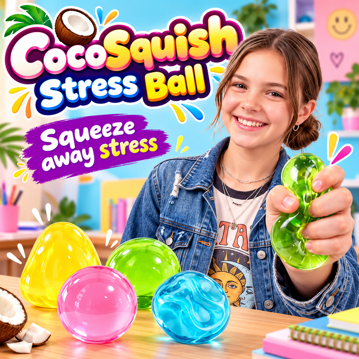 CocoSquish Stress Ball