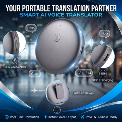 Smart AI Voice Translator