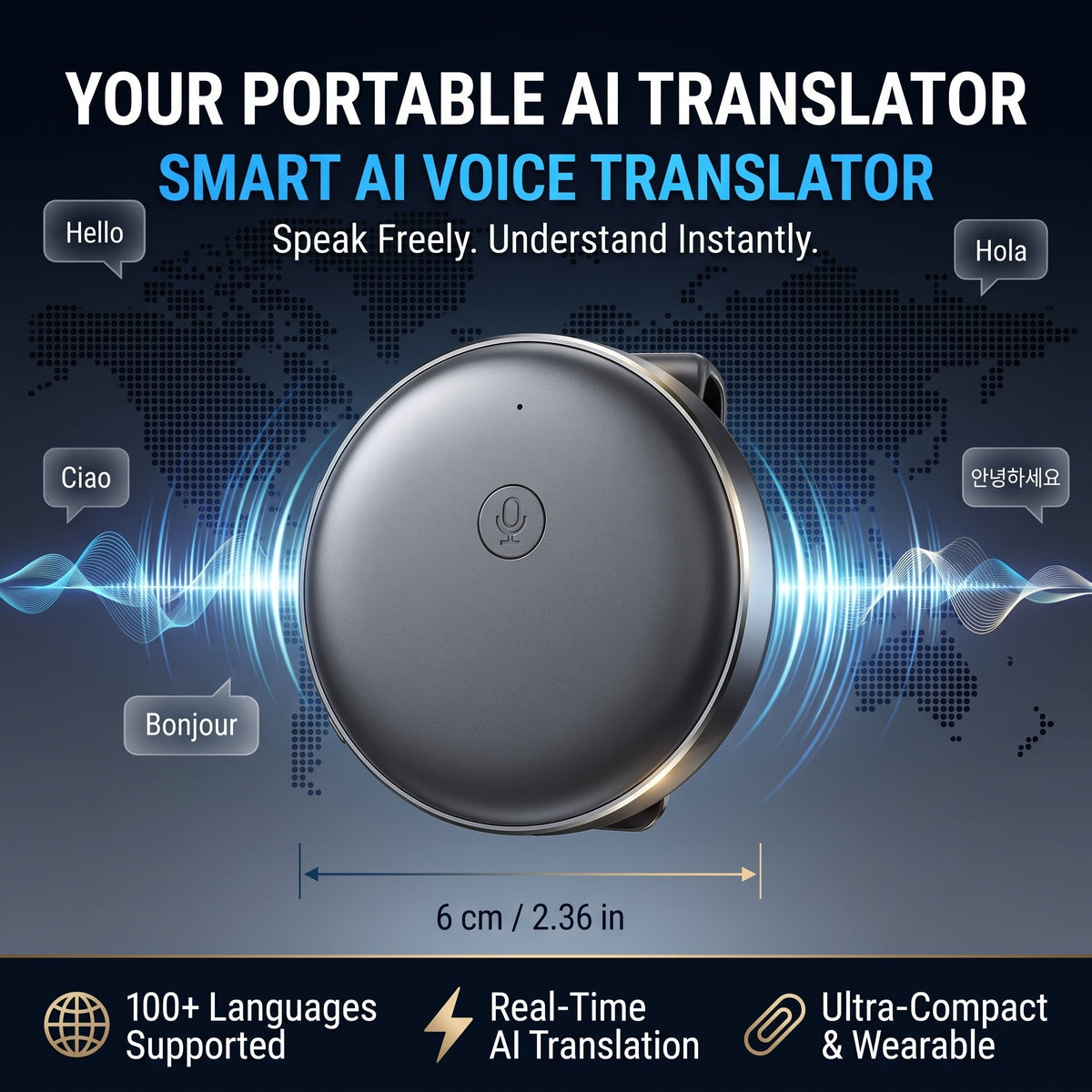 Smart AI Voice Translator
