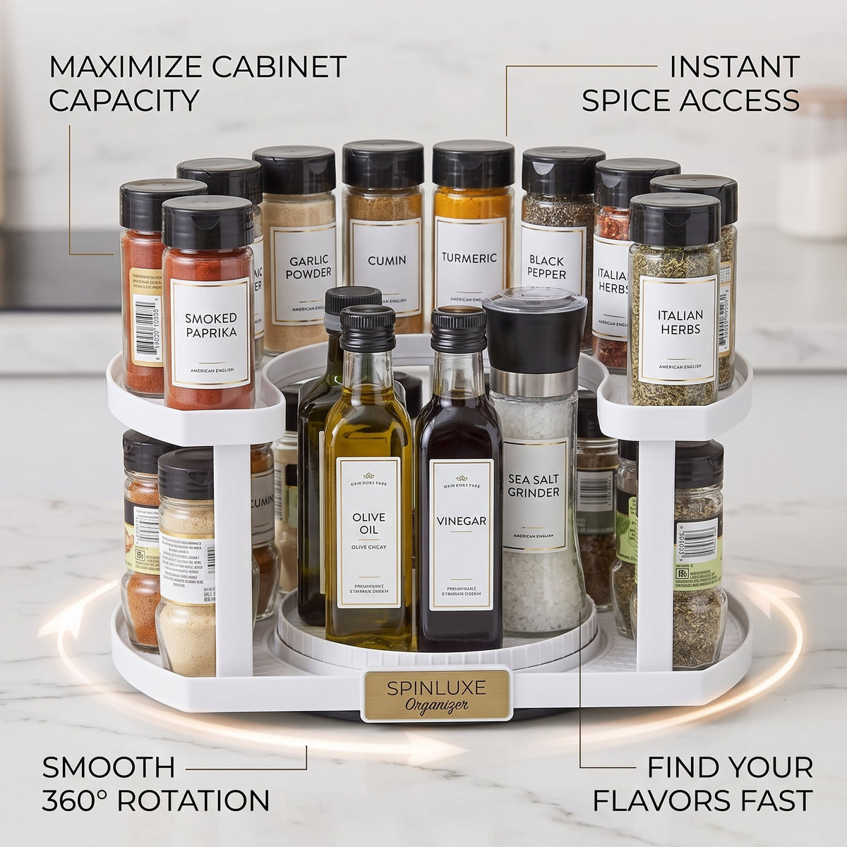 SpinLuxe Organizer