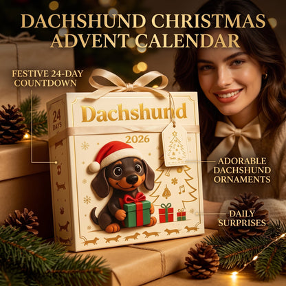 Dachshund Christmas Advent Calendar
