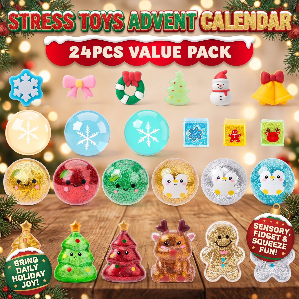 Stress Toys Advent Calendar