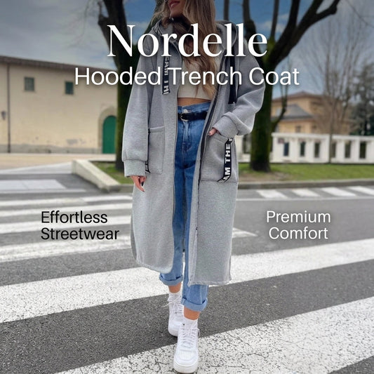 Nordelle - Hooded Trench Coat