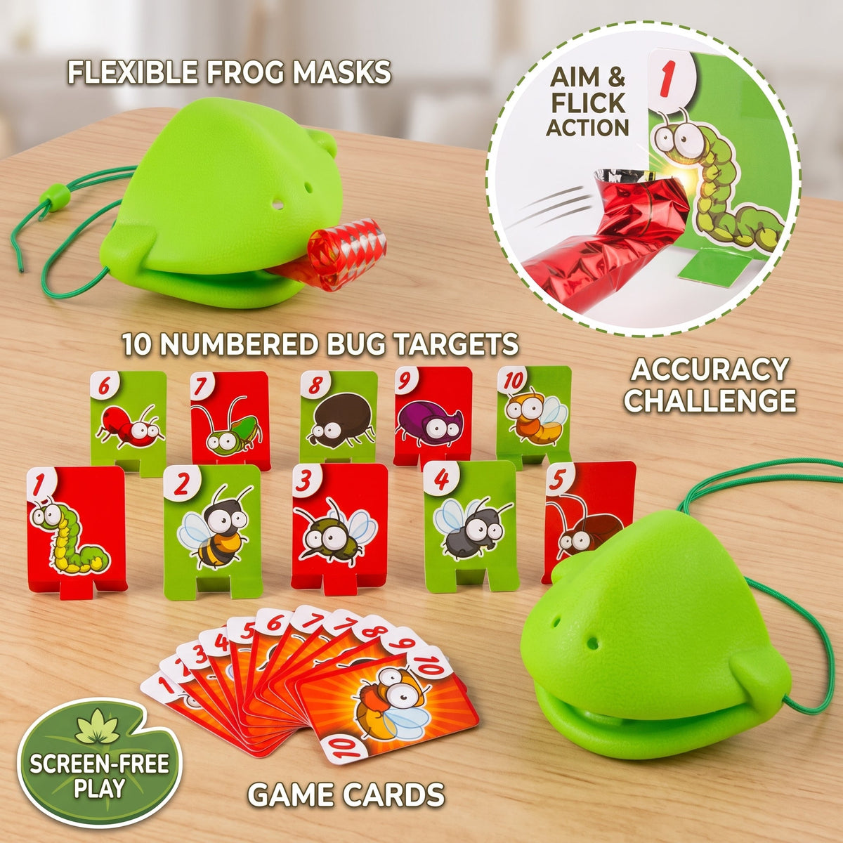 Frog Tongue Party Game