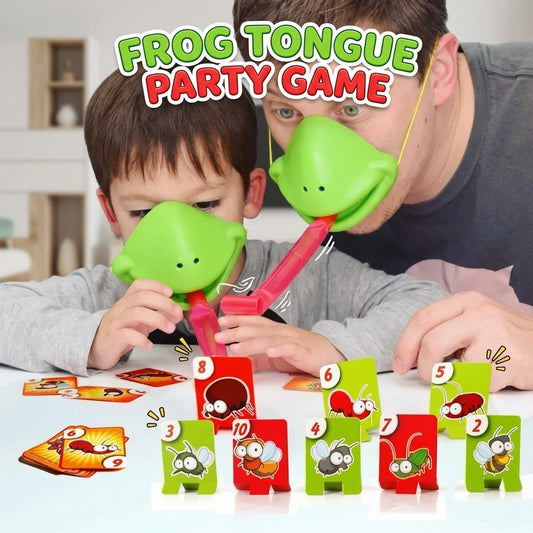 Frog Tongue Party Game