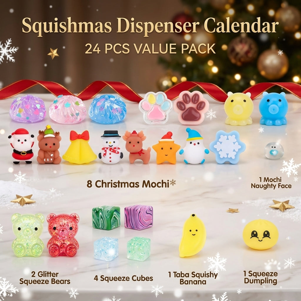 Squishmas Dispenser Calendar