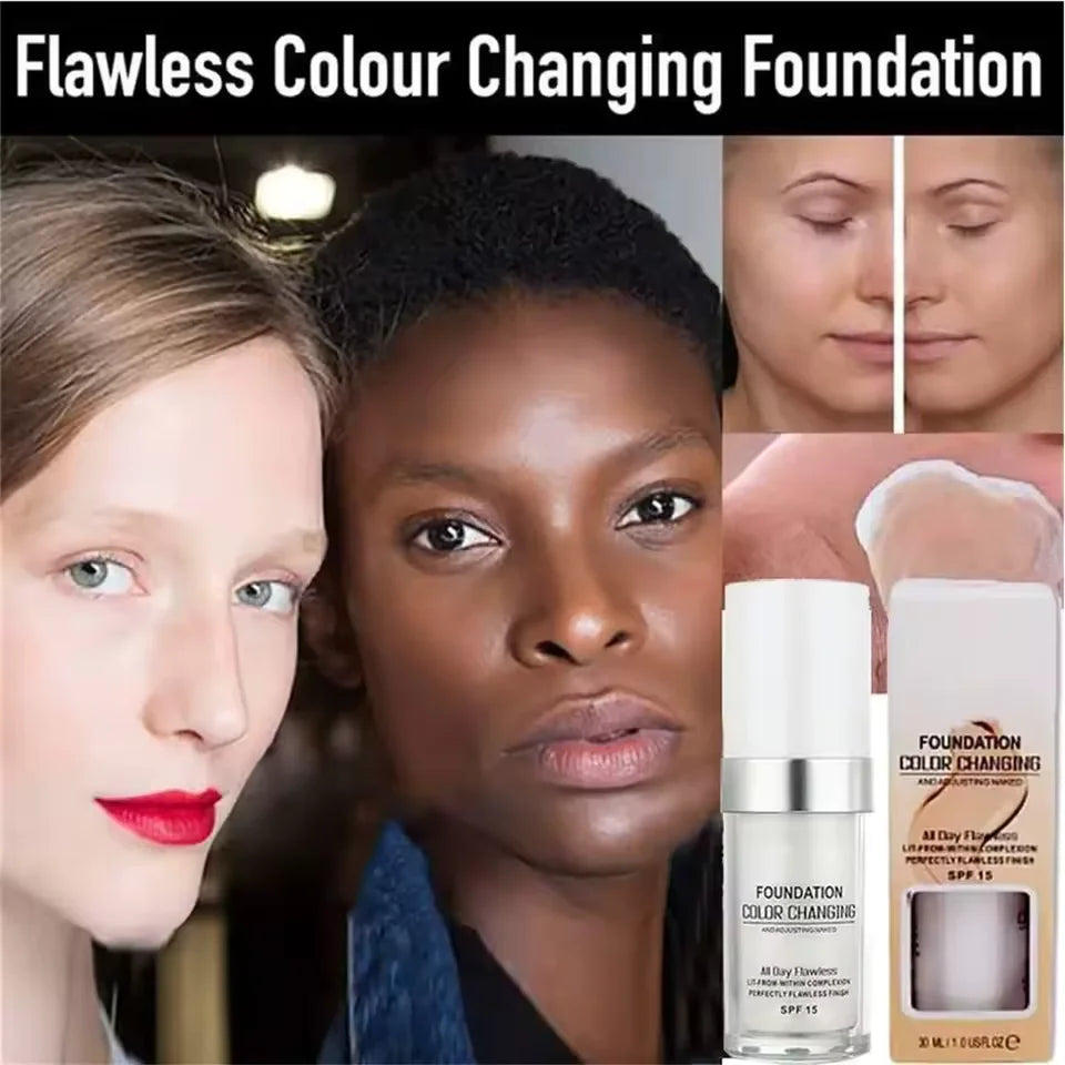 (1 + 1 Free) Super Magic Glow Foundation: Color-Changing