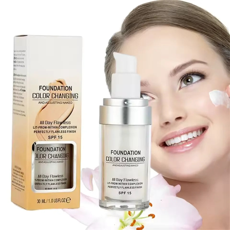 (1 + 1 Free) Super Magic Glow Foundation: Color-Changing
