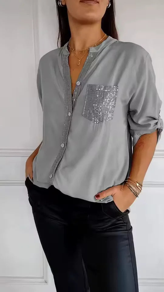 Adele - Sequin Blouse