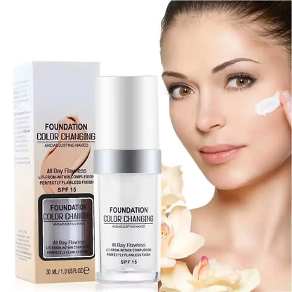 (1 + 1 Free) Super Magic Glow Foundation: Color-Changing