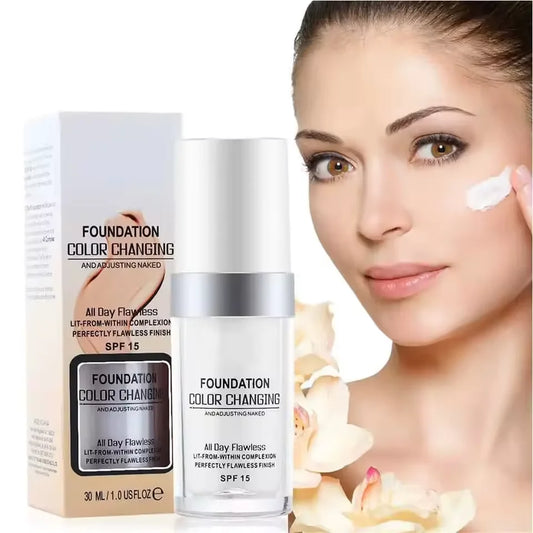 (1 + 1 Free) Super Magic Glow Foundation: Color-Changing