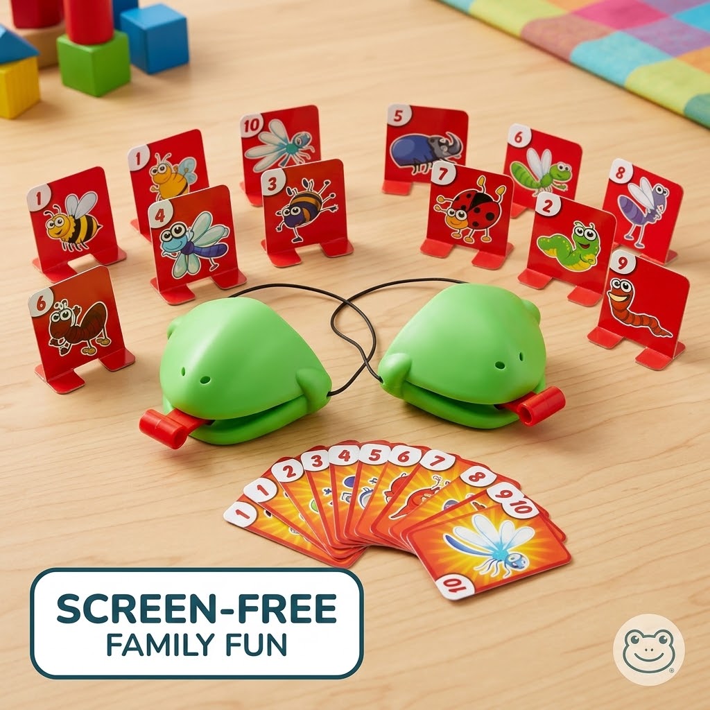 Frog Tongue Party Game