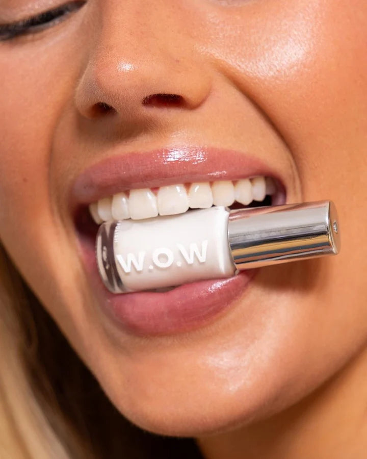 WOW Instant White Teeth Polish — Up to 7+ Shades Whiter, Vegan & Safe