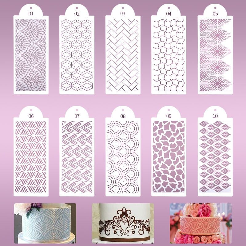 Cake Decoration Stencil
