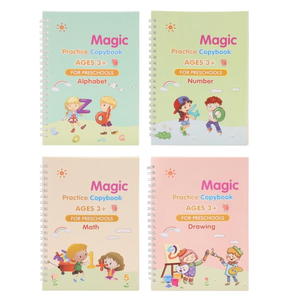 Children's Magic Books 3D Calligraphy Copybooks