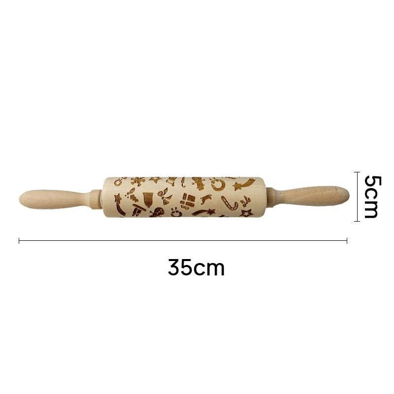 Christmas 3D Rolling Pin