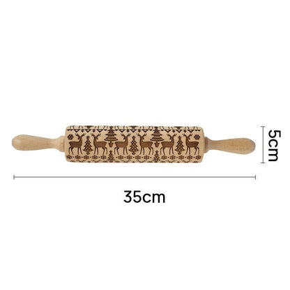 Christmas 3D Rolling Pin