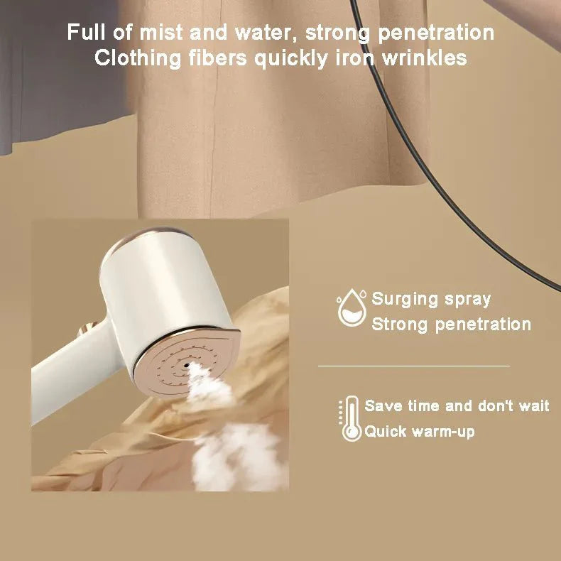 Compact Handheld Garment Steamer