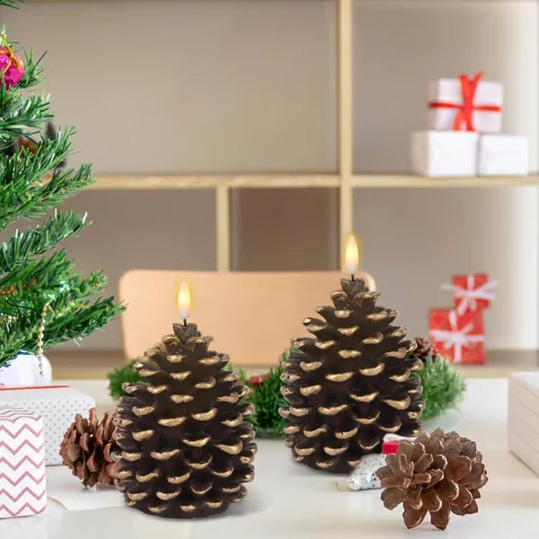 Pinecone Candle Light LED