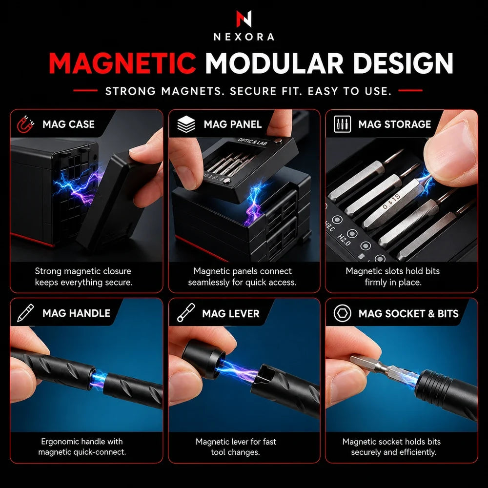 NEXORA - Magnetic Repair Tool Kit