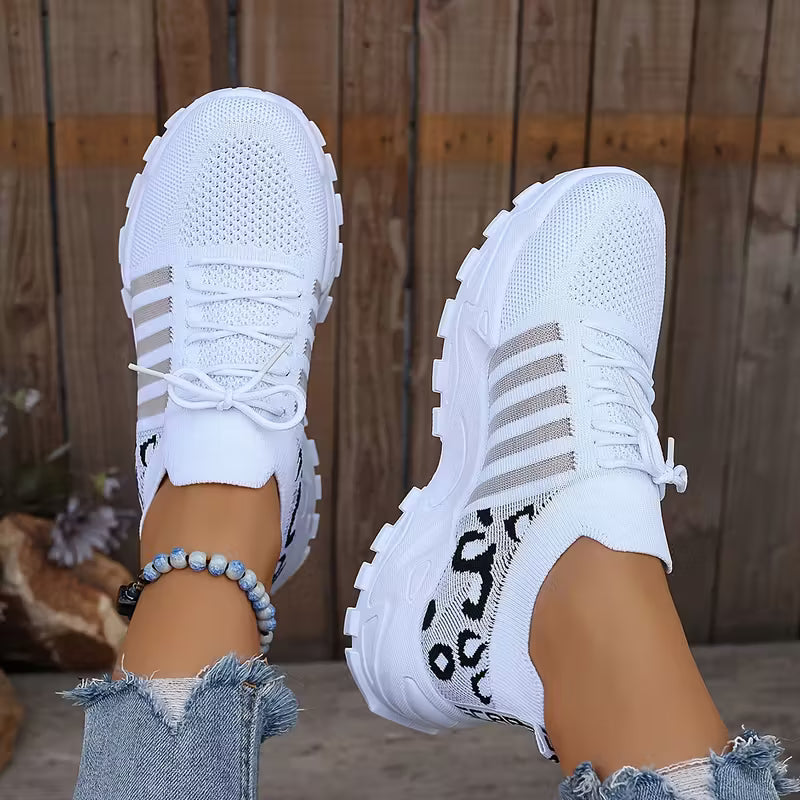 Claire Shoes — Women’s Lightweight Athletic Running Sneakers, Breathable Platform Design