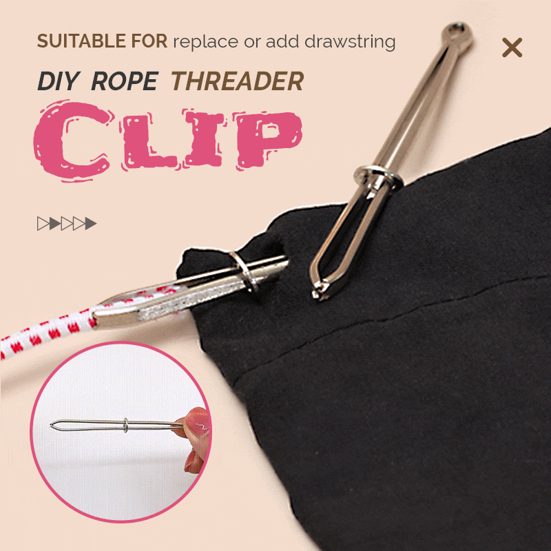 DIY Wear Rope Threader Clip