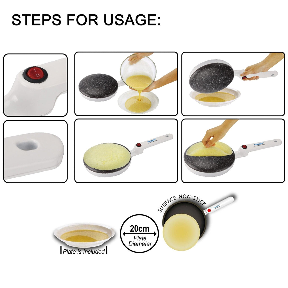 Electric Crepe Maker Pro