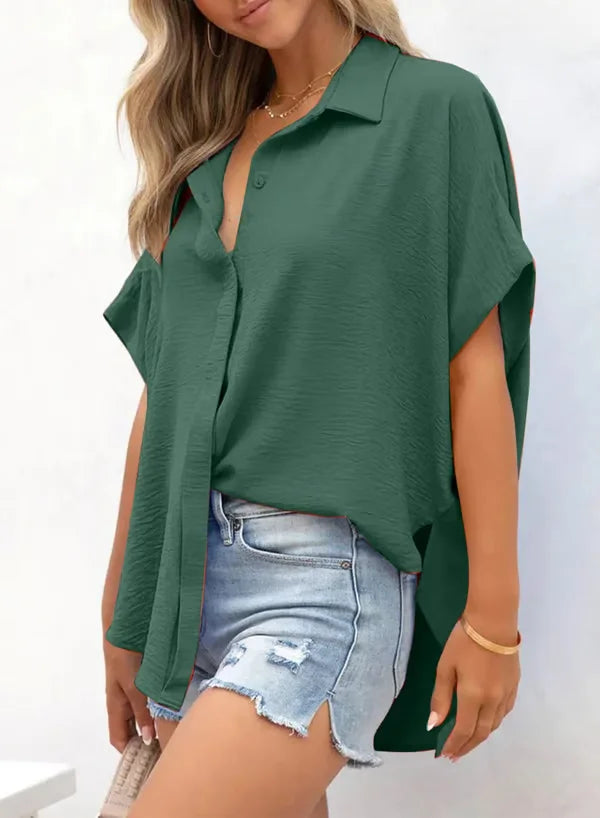 Lucy - Short Sleeve Blouse