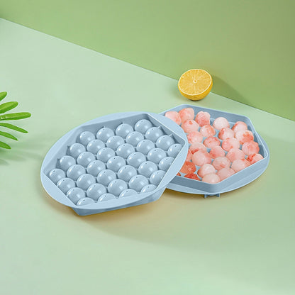 Hexagon Round Ice Cube Tray