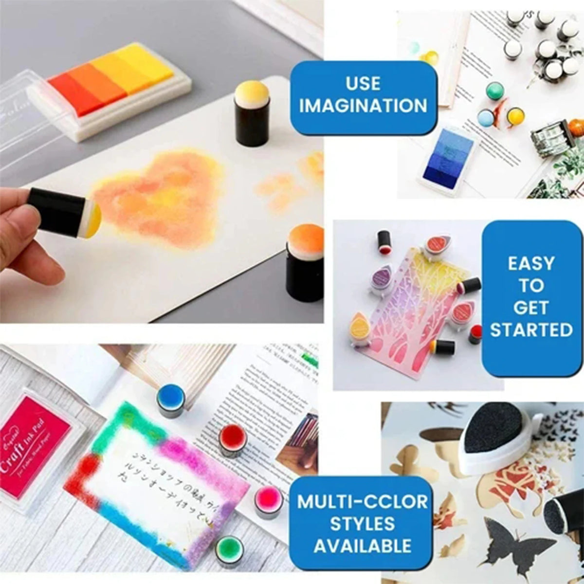 Creative Finger Art Sponge Set