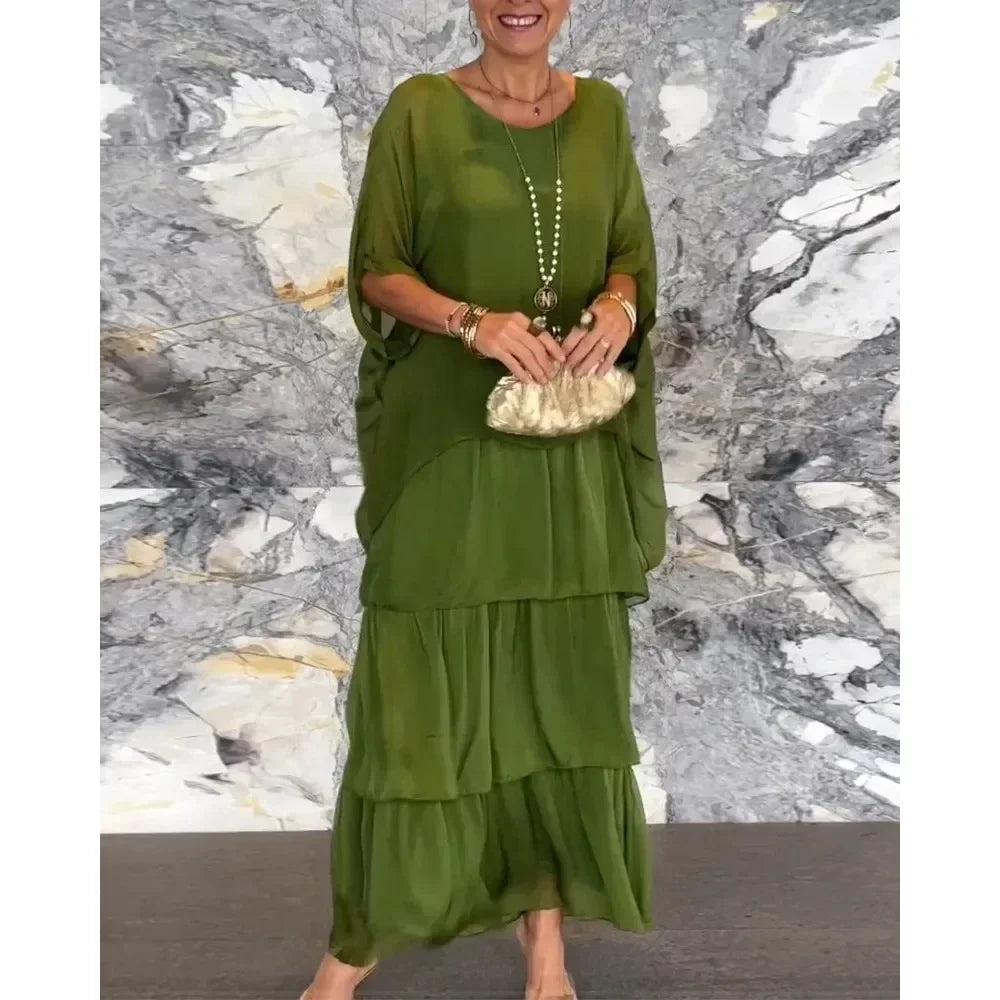 Bailey - Layered Ruffle Dress