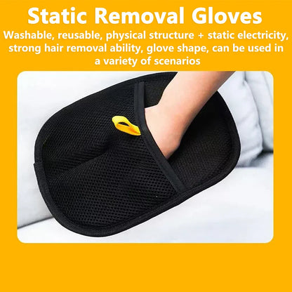 Soft Hair Catcher Gloves