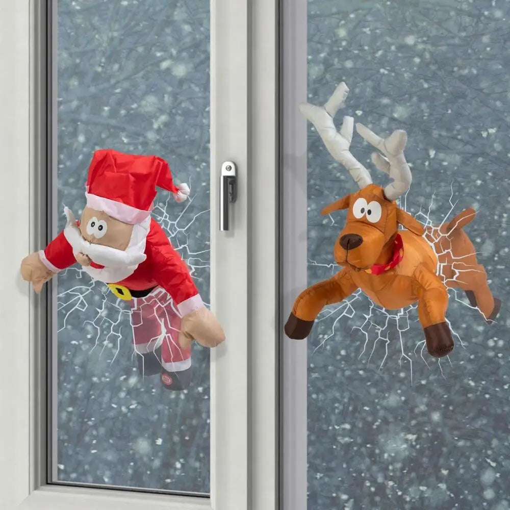 Crashmas Santa and Rudolph