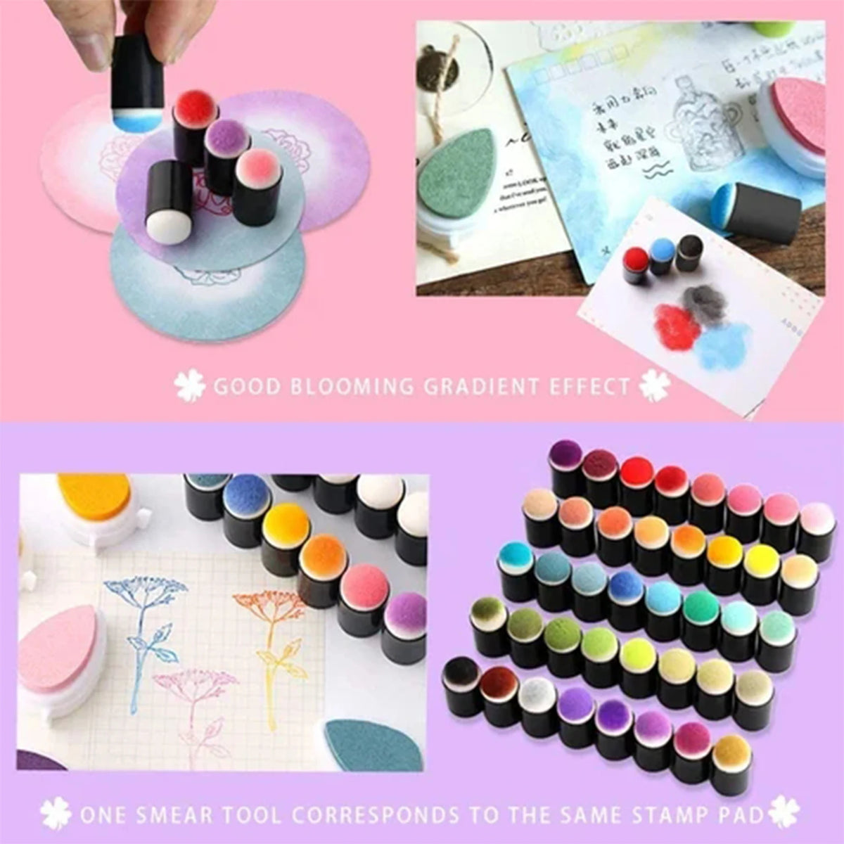 Creative Finger Art Sponge Set