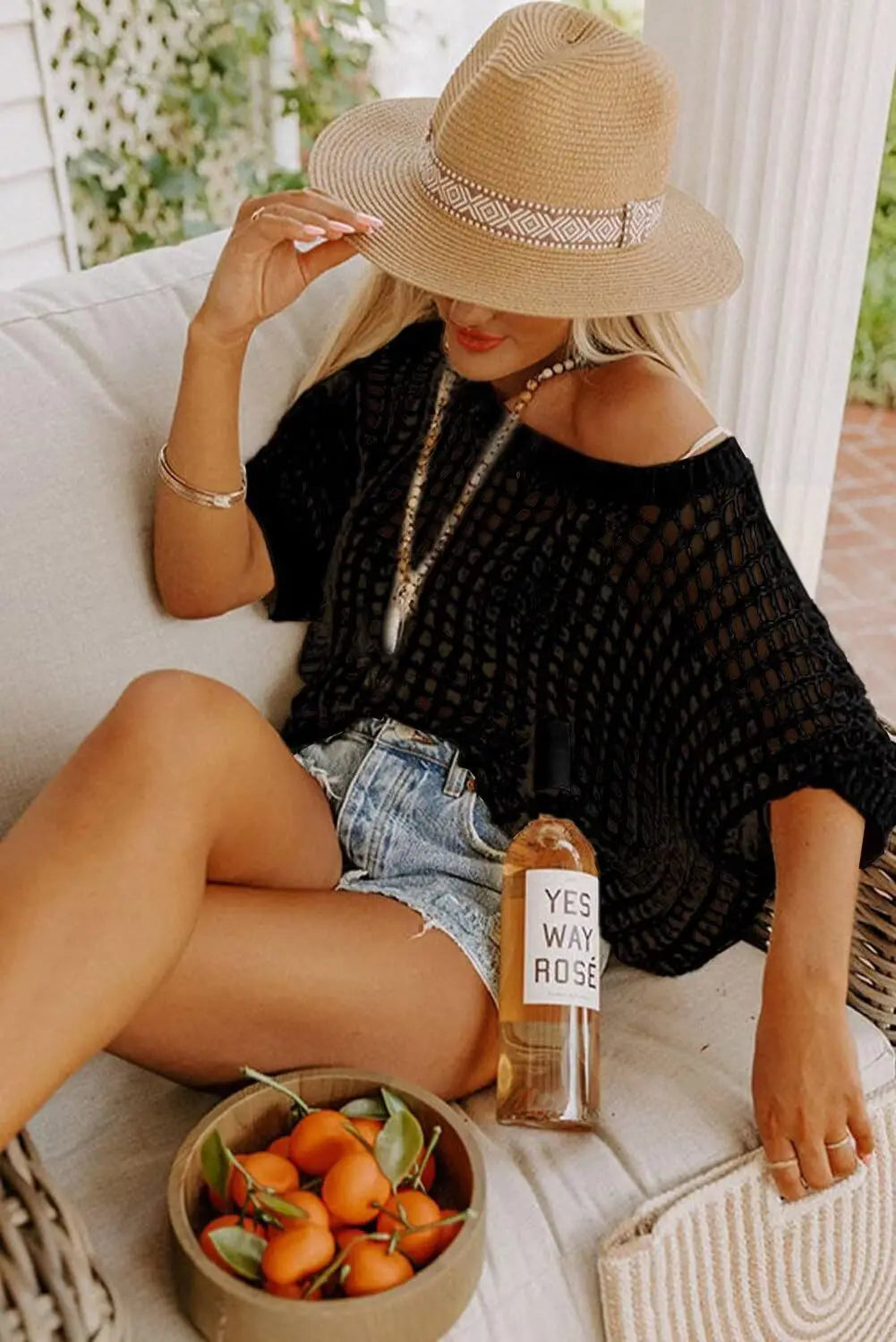 Avery - Lace Summer Top