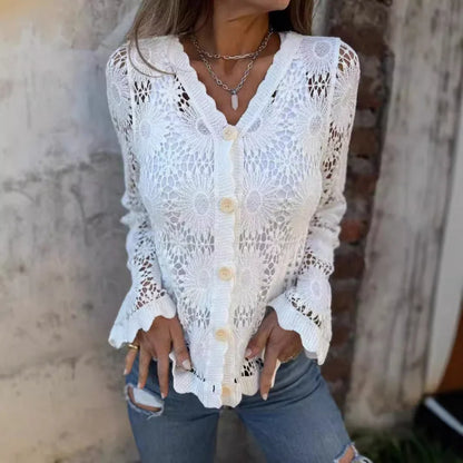 Lia - Lace Cardigan
