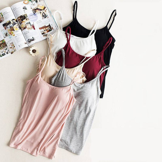 Tank With Built-In Bra