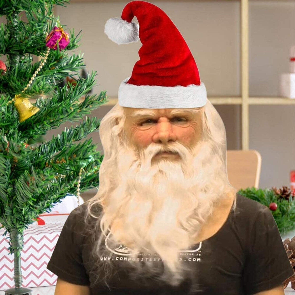 Unisex Christmas Mask Santa Claus