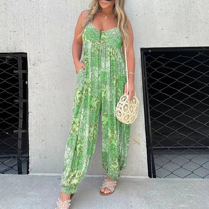 Women's Sleeveless Jumpsuit