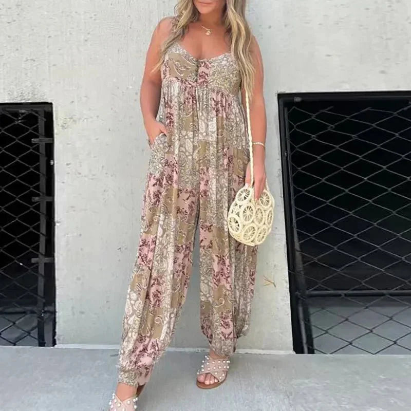 Women's Sleeveless Jumpsuit